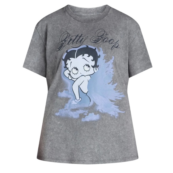 Betty Boop Angel‎ Y2K Style Graphic Tee L NWT - Picture 11 of 14